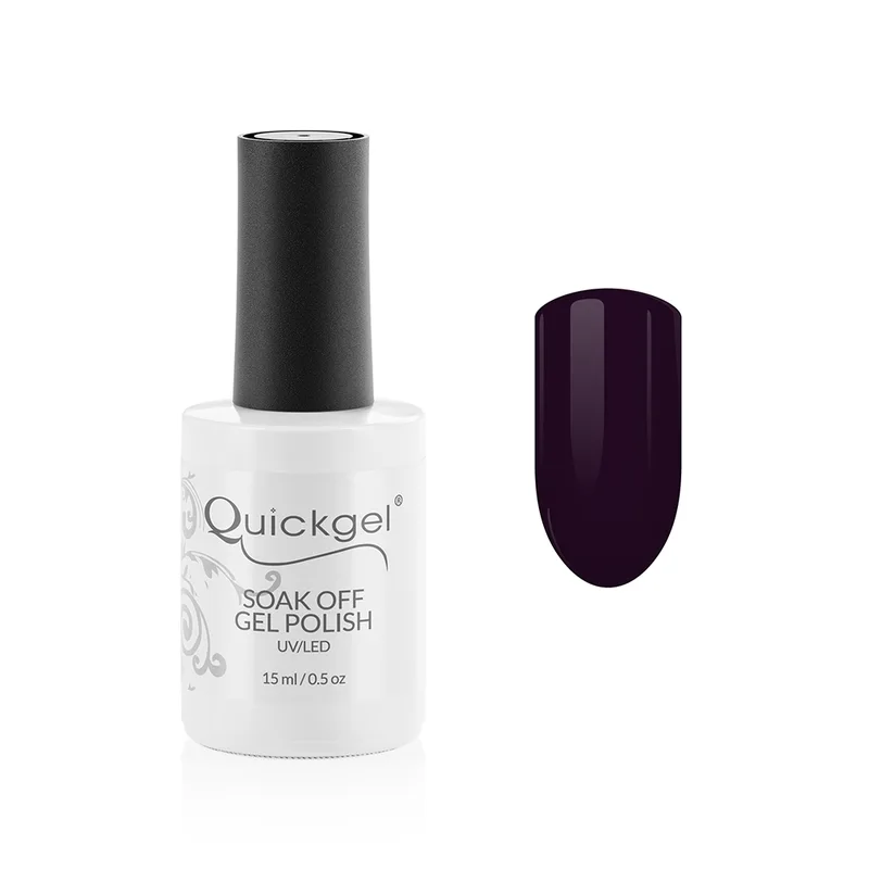 Quickgel No 898 - Raisin Regular Ημιμόνιμο Βερνίκι 15ml