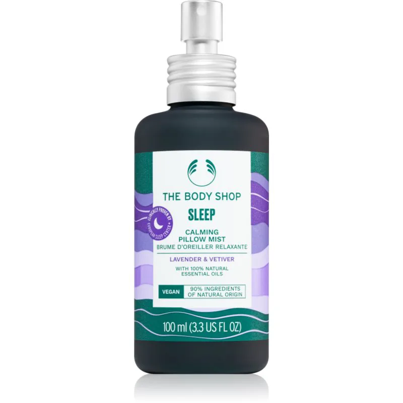 The Body Shop Sleep Lavander & Vetiver pillow mist με άρωμα λεβάντας 100 ml