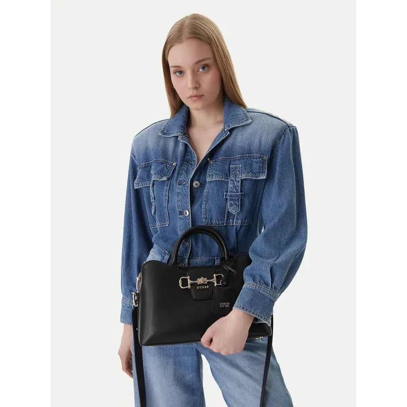Τσάντα Guess Janie HWVG99 10060 Μαύρο