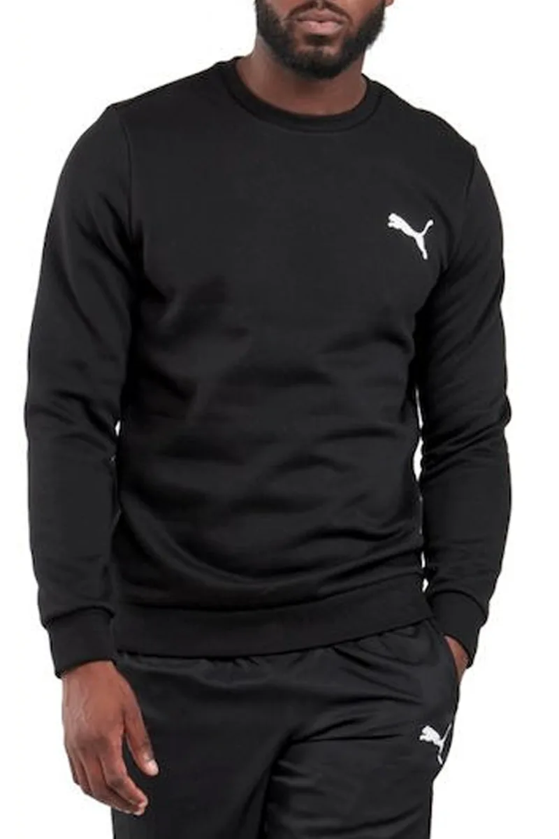 Μπλούζα Μακρυμάνικη Puma ESS Small Logo Crew FL 586682-51 Ανδρικό