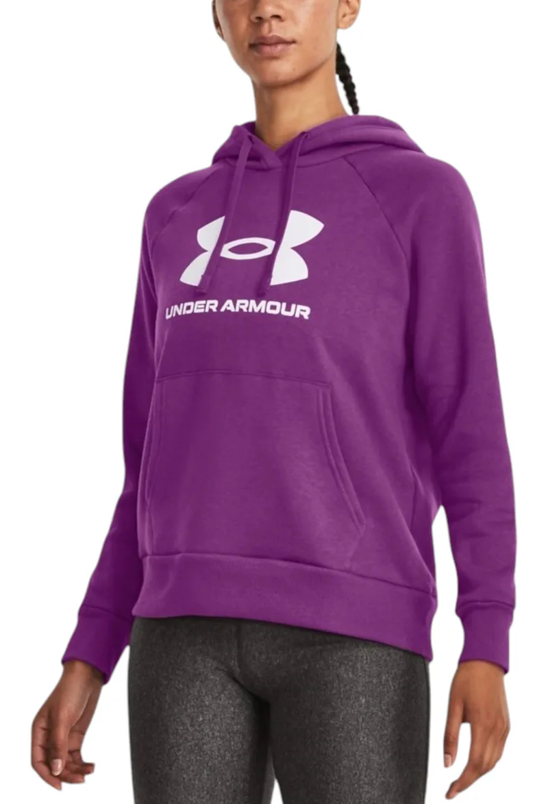 Μπλούζα Μακρυμάνικη Under Armour Fleece Big Logo Hoodie 1379501-580 Γυναικείο