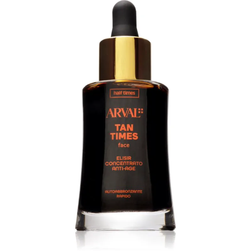 Arval Half Times Tan Times Face ελιξίριο αυτομαυρίσματος 30 ml