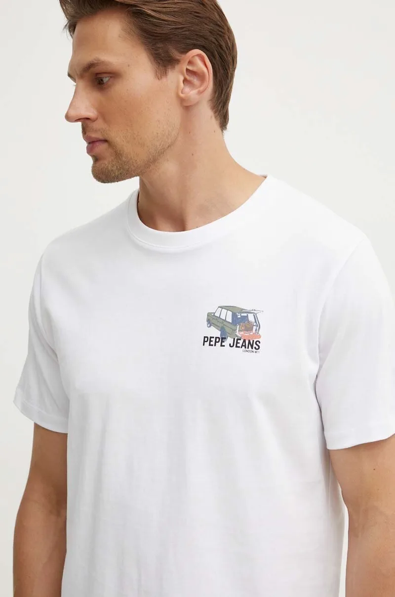 Βαμβακερό μπλουζάκι Pepe Jeans ARSHINE
