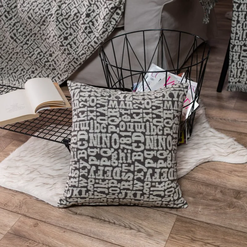 Διακοσμητικό Μαξιλάρι 45X45 Teoran Letters 3 (45x45)