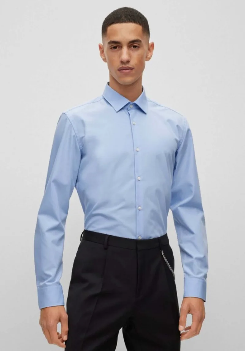 HUGO Πουκάμισο της σειράς Kenno - 50289499 459 Light Blue