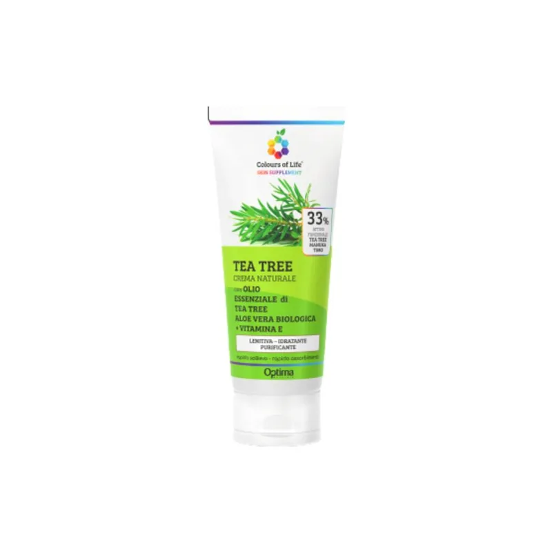 Optima naturals Colours of Life Tea Tree Eudermic Cream, 100 ml