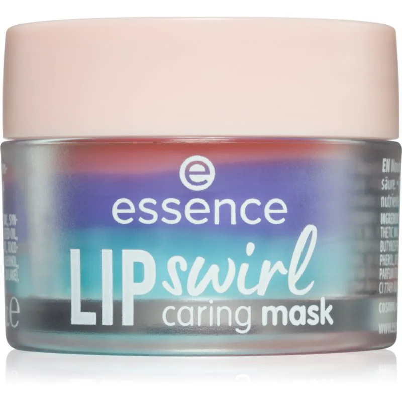 essence LIP swirl ενυδατική μάσκα χειλιών με θρεπτικό αποτέλεσμα 8 γρ