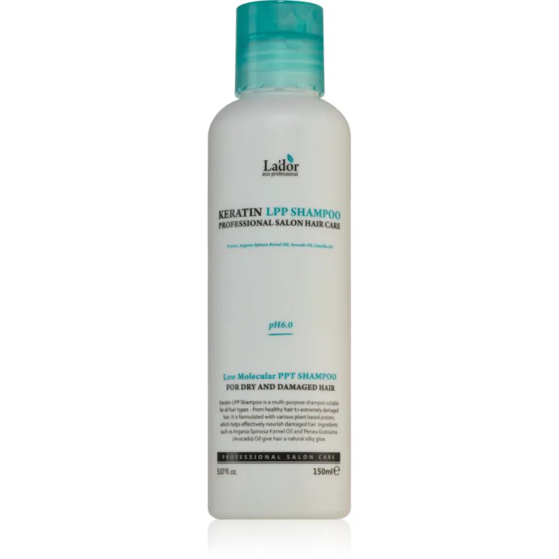 La'dor Keratin LPP αναγεννητικό σαμπουάν κερατίνης για θρέψη και λάμψη 150 ml