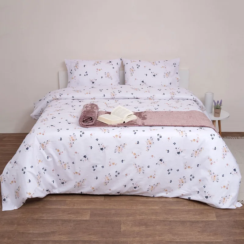 Κουβερλί Μονό (Σετ 160x240) Viopros Fresh Φλοράλ