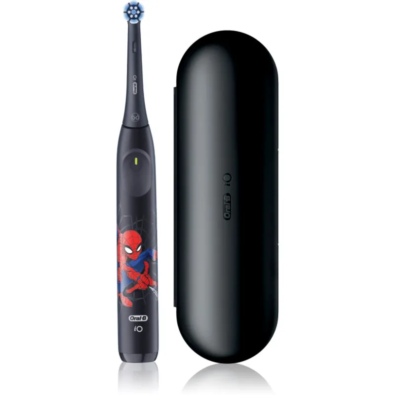Oral-B iO Kids Marvel Spiderman ηλεκτρική οδοντόβουρτσα για παιδιά με θήκη ταξιδιού 6 y+ 1 τμχ
