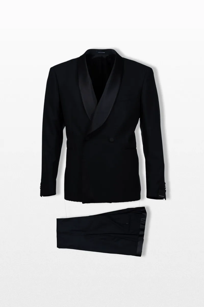 TAGLIATORE Ανδρικό Μαύρο Double Breasted Suit