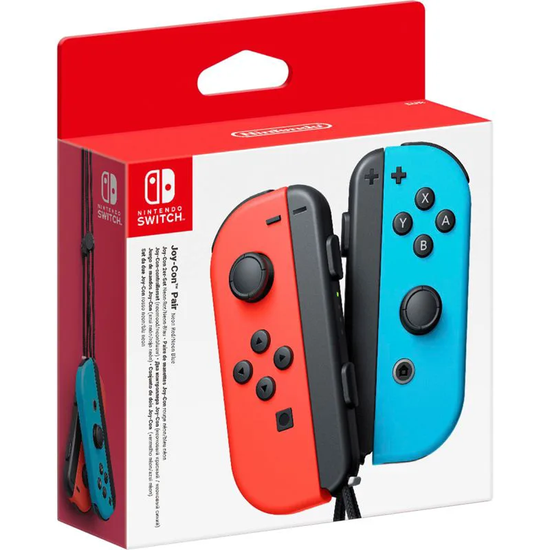Nintendo Joy-Con 2-Pack Neon Red and Neon Blue