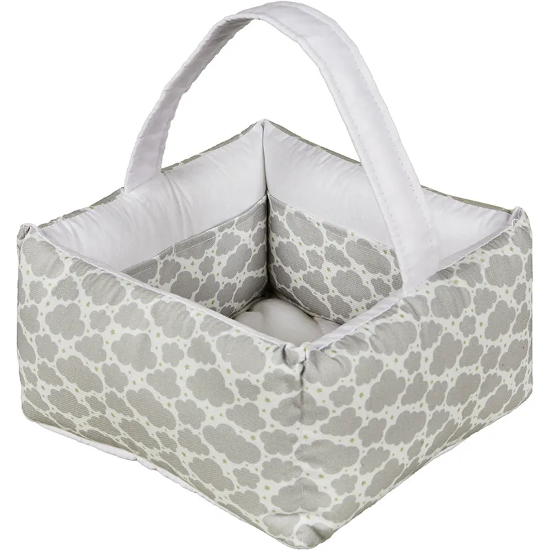 Καλαθάκι Καλλυντικών 28x15 Κόσμος Μωρού Sheep Grey
