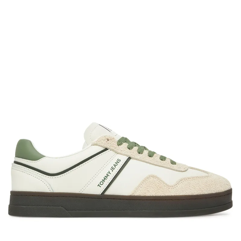 Αθλητικά Tommy Jeans The Greenwich Leather EM0EM01587 Λευκό