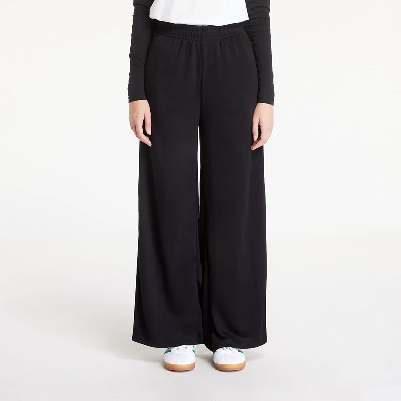 Φόρμα Urban Classics Ladies Modal Terry Wide Leg Sweatpants Black XS