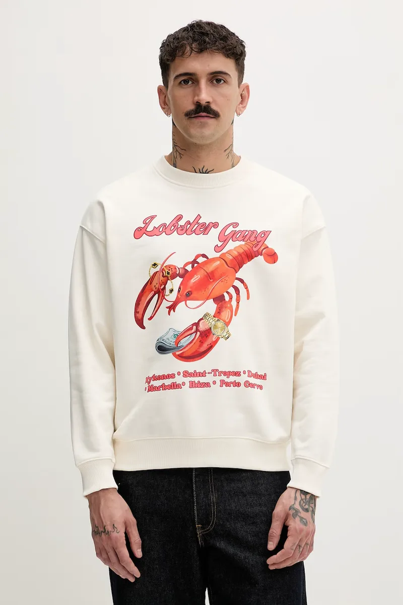 Baron Filou μπλούζα ανδρική βαμβακερή LOBSTER GANG