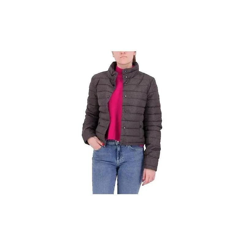 Μπουφάν Superdry Veste Studios Boxy Fuji pour femme gris