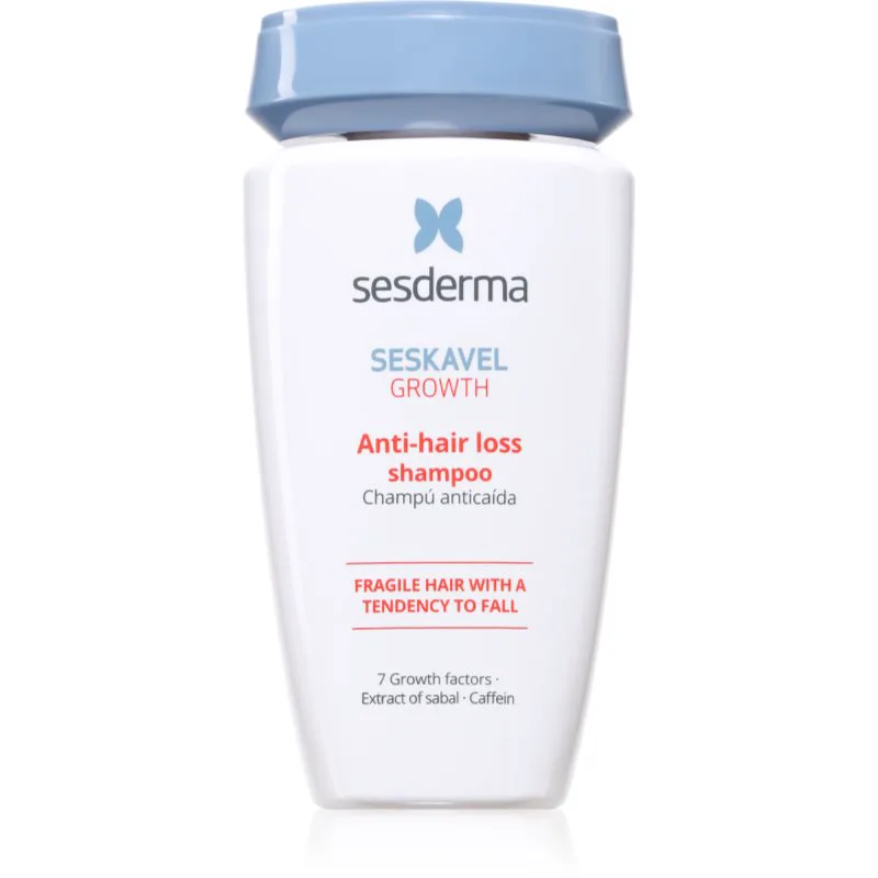 Sesderma Seskavel Growth διεγερτικό σαμπουάν για την αντιμετώπιση της τριχόπτωσης 250 ml
