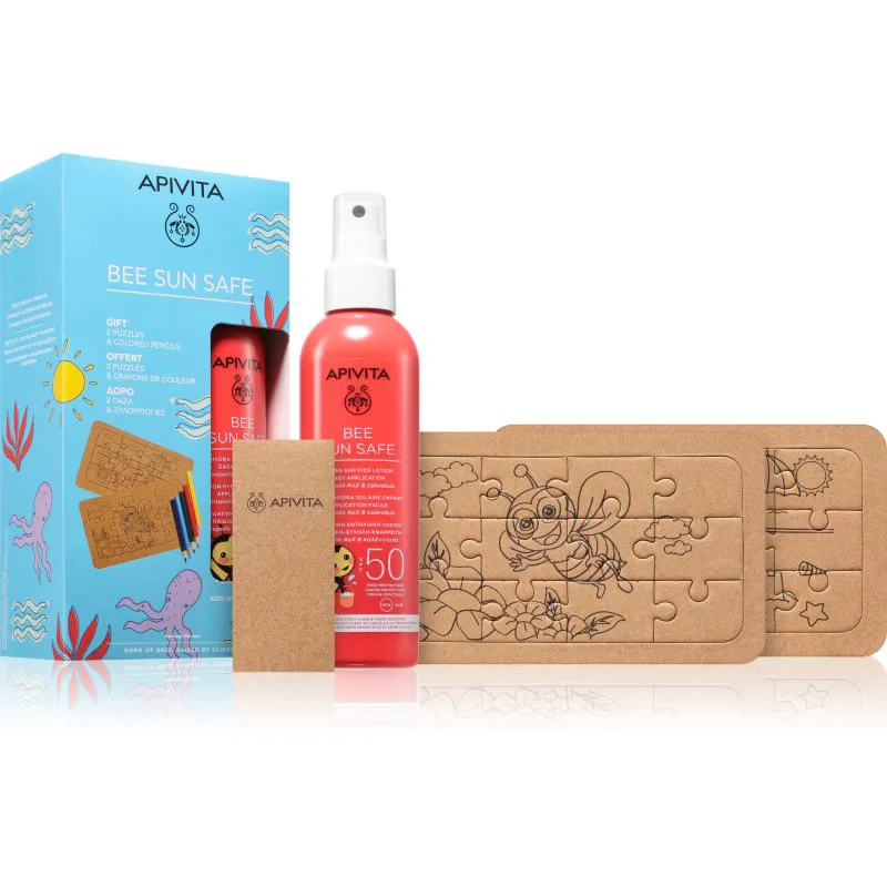 Apivita Bee Sun Safe Kids Gift Set σετ δώρου για ηλιοθεραπεία SPF 50