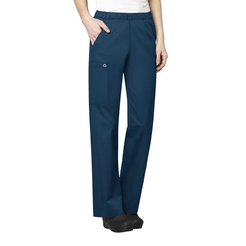 Παντελόνι Γυναικείο Υγειονομικών Wonderwink WonderWork Pull-On Cargo Caribbean Blue