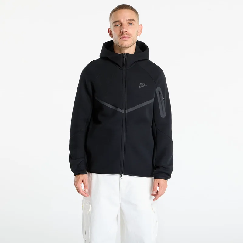 Φούτερ Nike Tech Men's Fleece Windrunner Full-Zip Jacket Black/ Black M