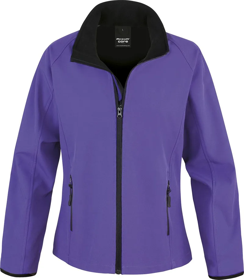 Γυναικείο Μπουφάν Softshell R231F Result Core Purple/Black