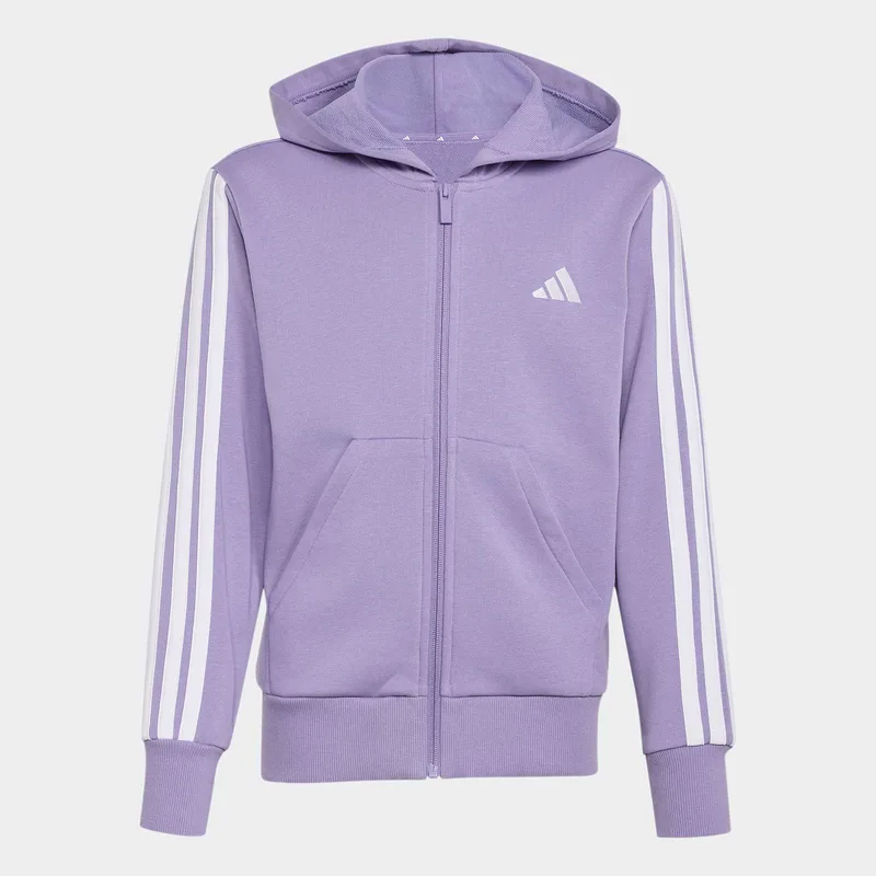 ADIDAS KIDS ESSENTIALS FULL-ZIP HOODIE ΜΩΒ