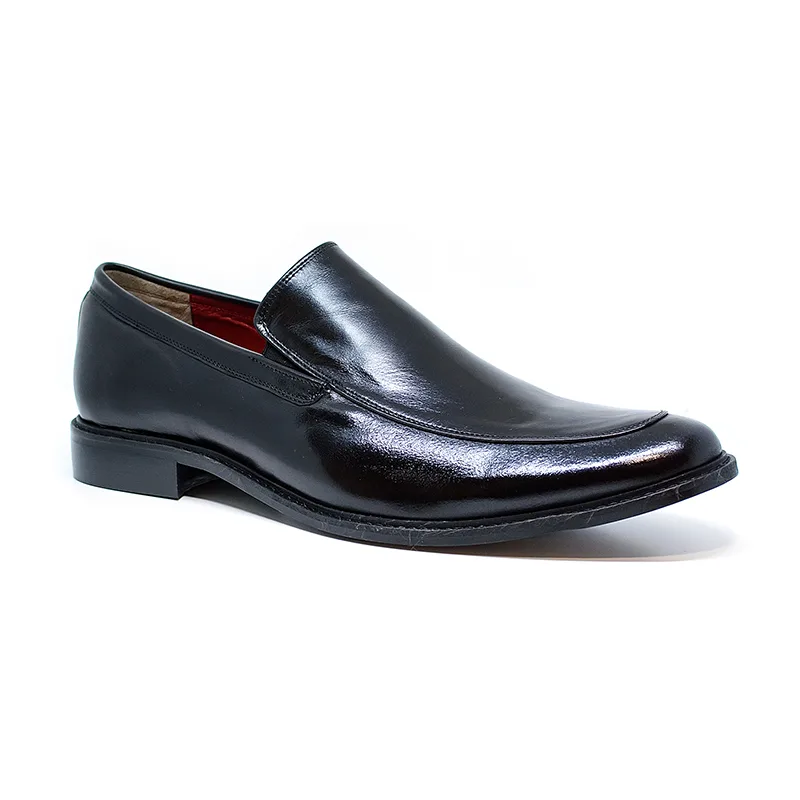 Bigshoes KL30188-01 Δερμάτινο Dress Μαύρο