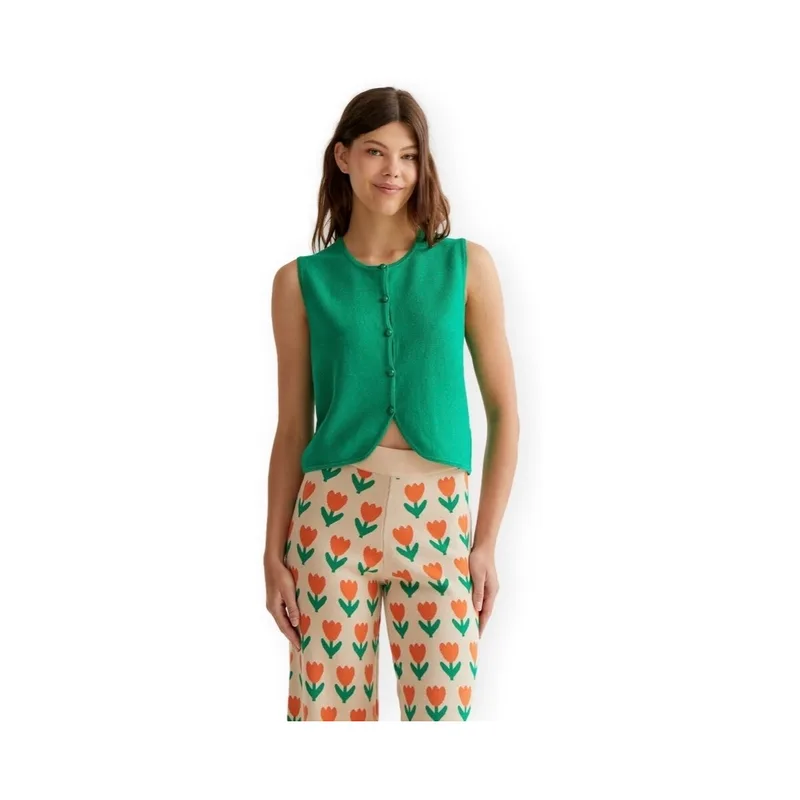 Μπλούζα Compania Fantastica COMPAÑIA FANTÁSTICA Top 10239 - Green