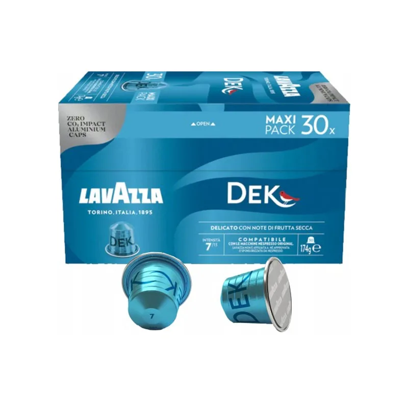 Lavazza DEK 30 Nespresso κάψουλες αλουμινίου
