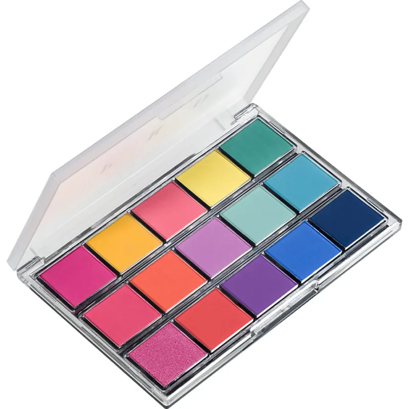 Mon Reve Pro Eyeshadow Palette Παλέτα Σκιών με 15 Αποχρώσεις σε Μεταλλικές & Ματ Υφές με Εντυπωσιακή Χρωματική Απόδοση & Επαγγελματικό Αποτέλεσμα 1 Τεμάχιο - Vol 01