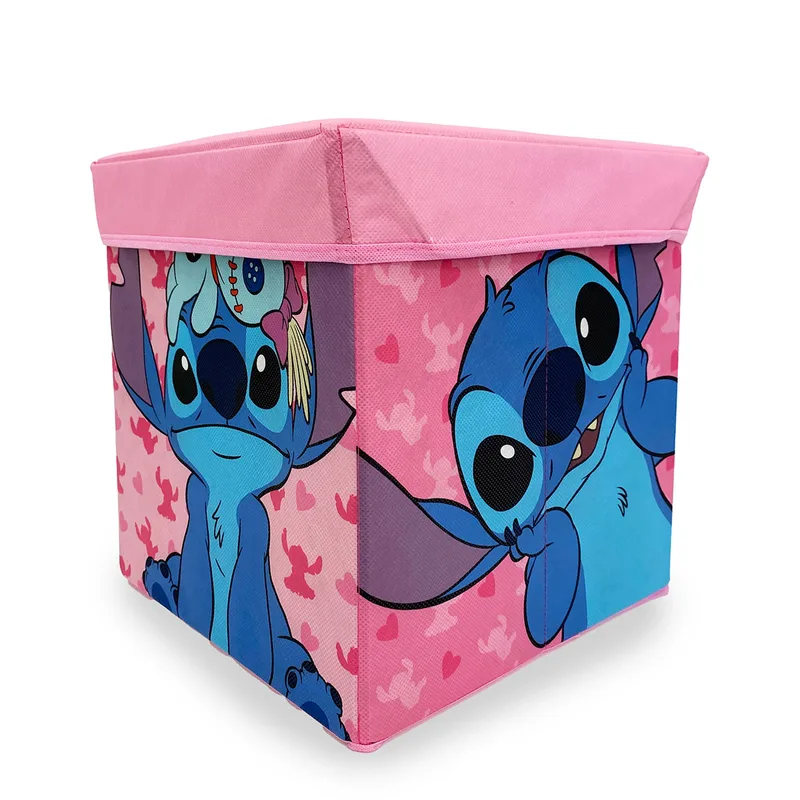 Σκαμπό Με Αποθηκευτικό Χώρο (30X30) Dimcol Lilo & Stitch 13