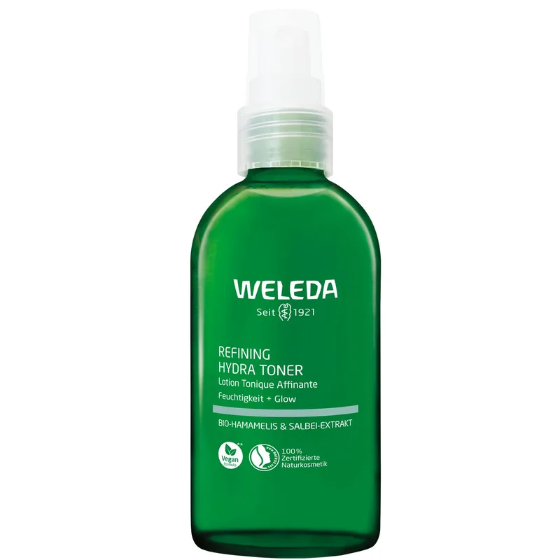 Weleda Refining Hydra Toner Ενυδατική Λοσιόν Καθαρισμού που Συσφίγγει τους Πόρους για Κανονικό & Μεικτό Δέρμα 150ml