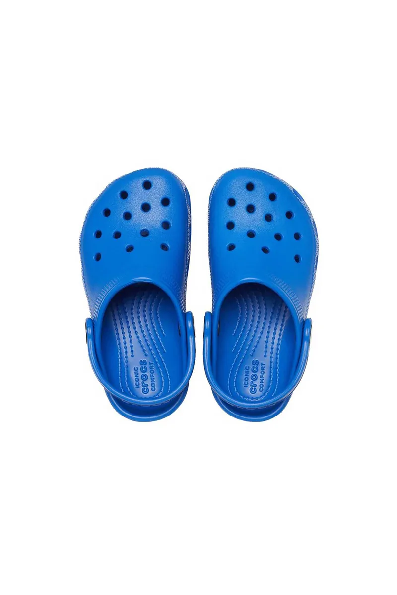 Crocs βρεφικά clogs "Classic Clog T-Blue Bolt" - E79726 Μπλε