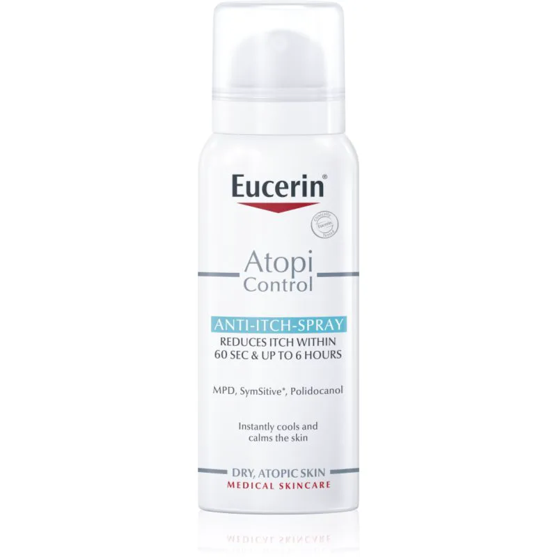Eucerin AtopiControl Ψεκάστε για άμεση ανακούφιση από φαγούρα και ερεθισμό 50 ml