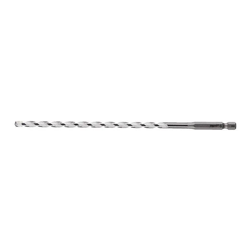 Τρυπάνι Πολλαπλών Υλικών Φ6x200mm MILWAUKEE SHOCKWAVE IMPACT DUTY