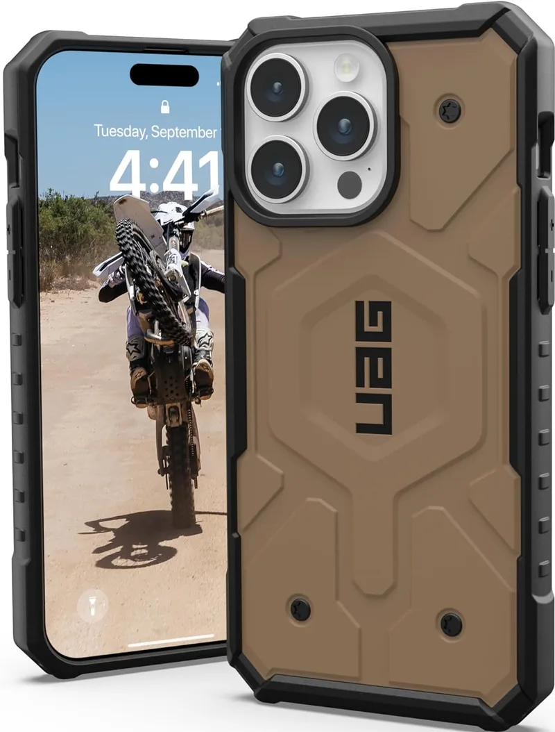 UAG Pathfinder - Ανθεκτική Θήκη MagSafe Apple iPhone 15 Pro Max - Dark Earth (114301118182)