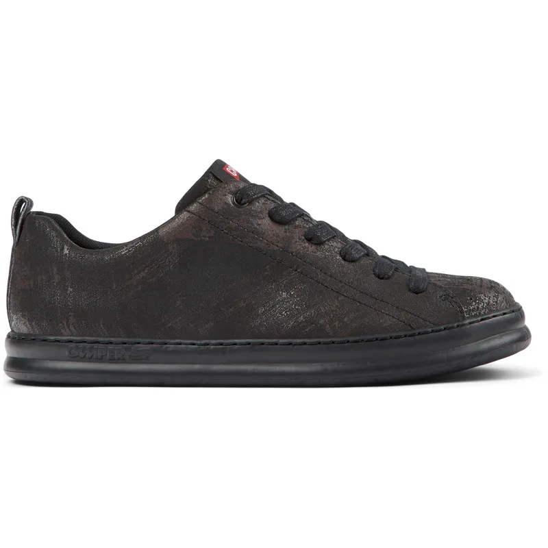 CAMPER Runner - Sneakers Για Ανδρικα - Μαύρο,Καφέ, Μέγεθος 39, Suede