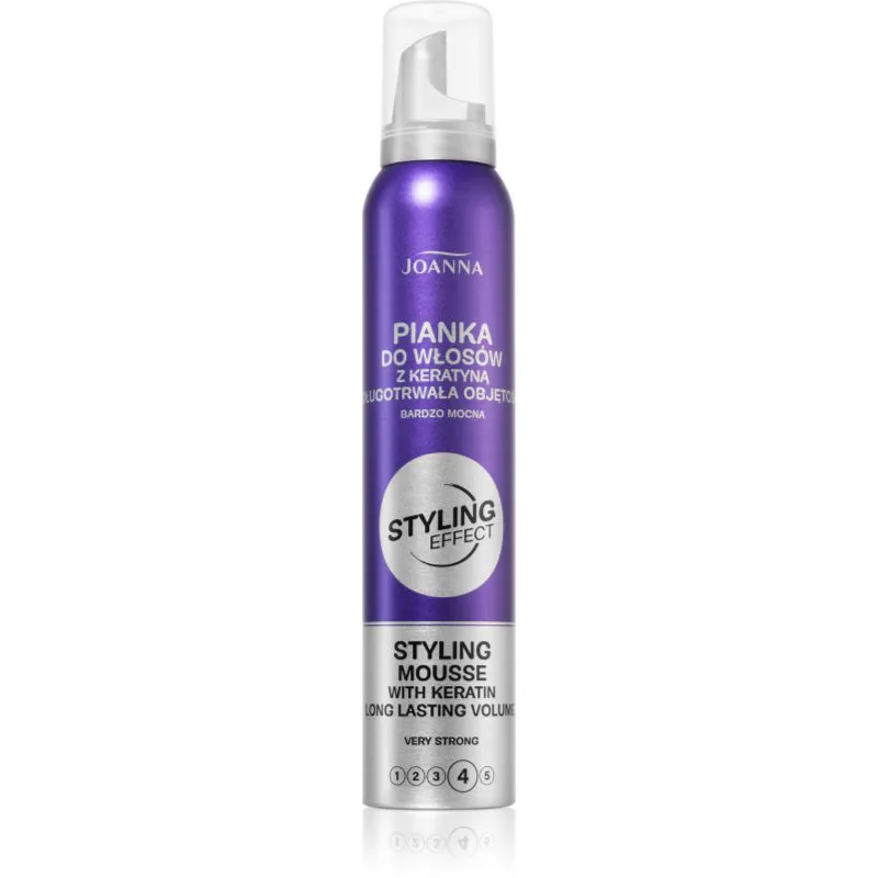 Joanna Styling Effect αφρός για τα μαλλιά με κερατίνη 150 ml