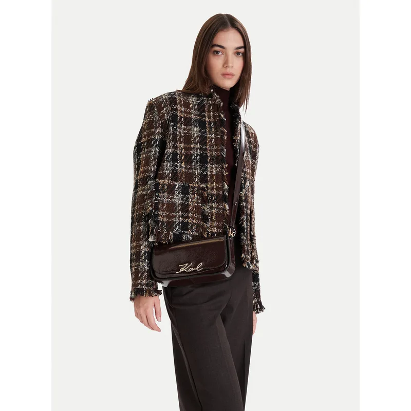 Τσάντα KARL LAGERFELD A4W30041 Καφέ