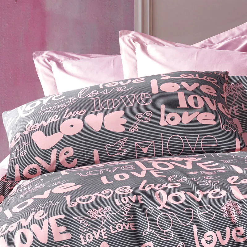 Μαξιλαροθήκη 50x70 Dimcol Love 299 Lilac 50x70