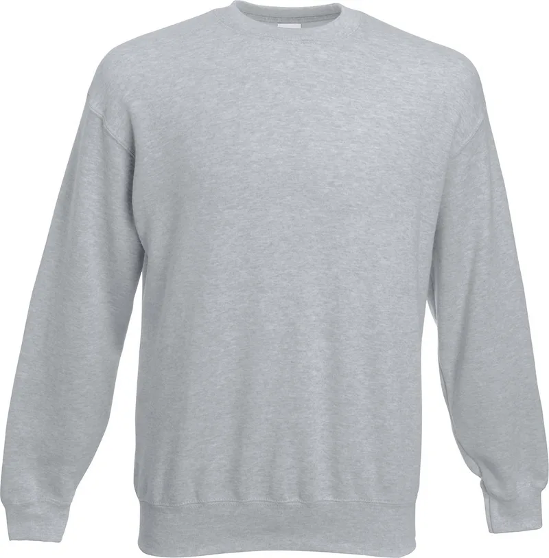 Set-In Sweat Fruit of the Loom 62-154-0 Heather Grey