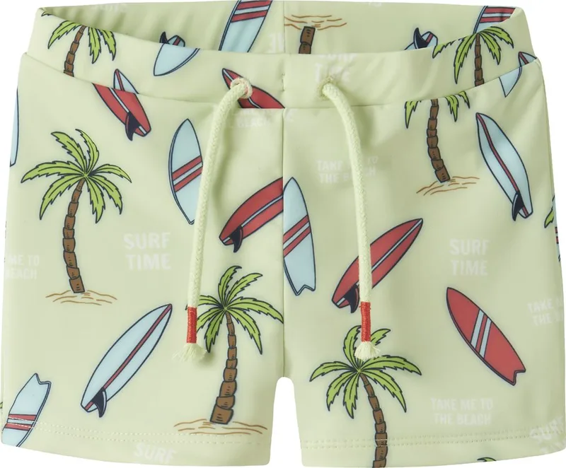 ΜΑΓΙΟ BOXER NAME IT NMMZIGURT 13227011 LIME ΠΡΑΣΙΝΟ (86/92CM)-(18-24 ΜΗΝΩΝ)