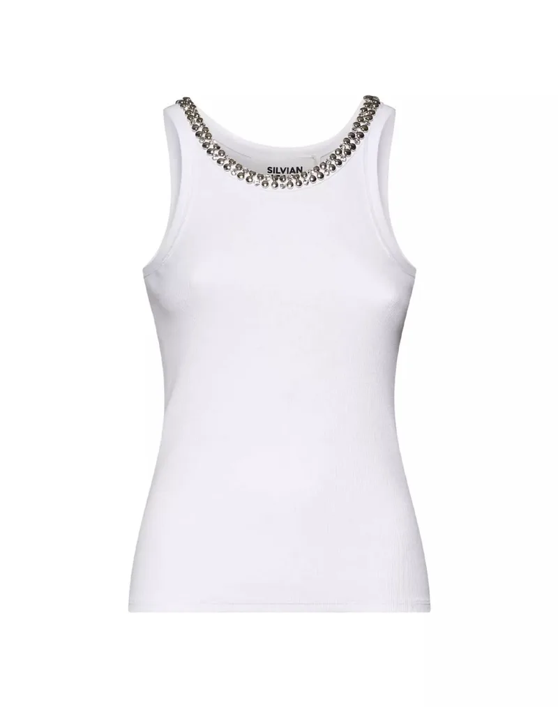 SILVIAN HEACH SINGLET ZOJIN GPP26523CN-WHITE White