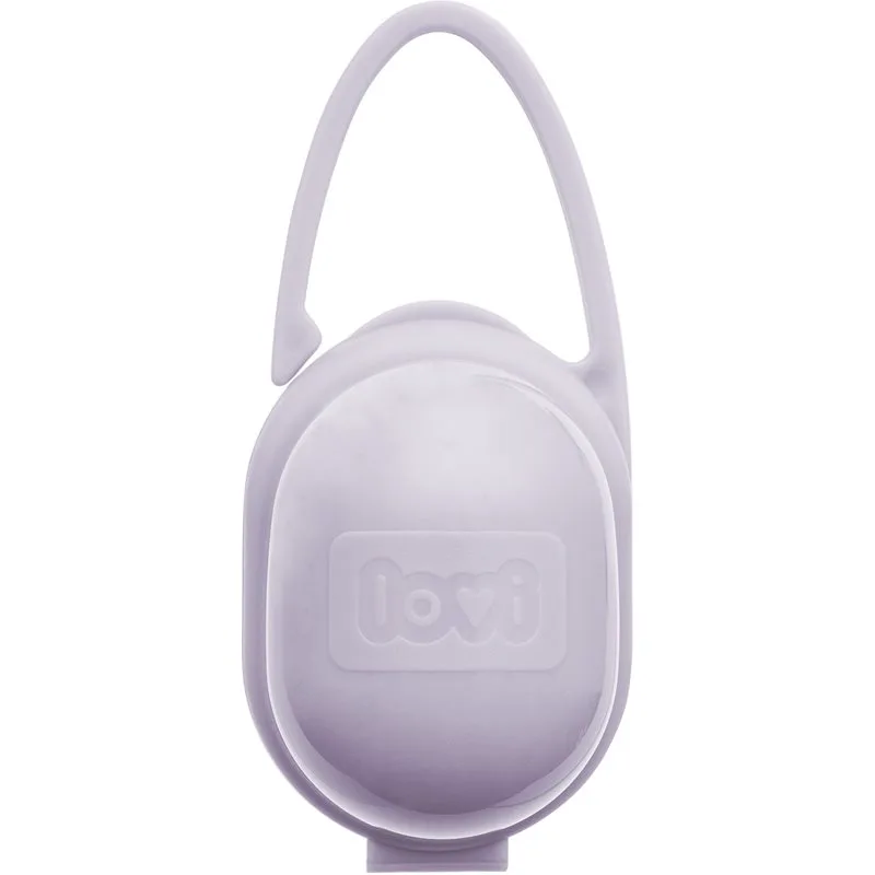 LOVI Dummy Case 0+ m κουτί πιπίλας απόχρωση Ροζ 1 τμχ