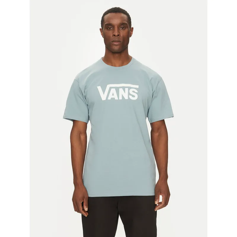 Vans T-Shirt Classic VN000GGG Μπλε Regular Fit