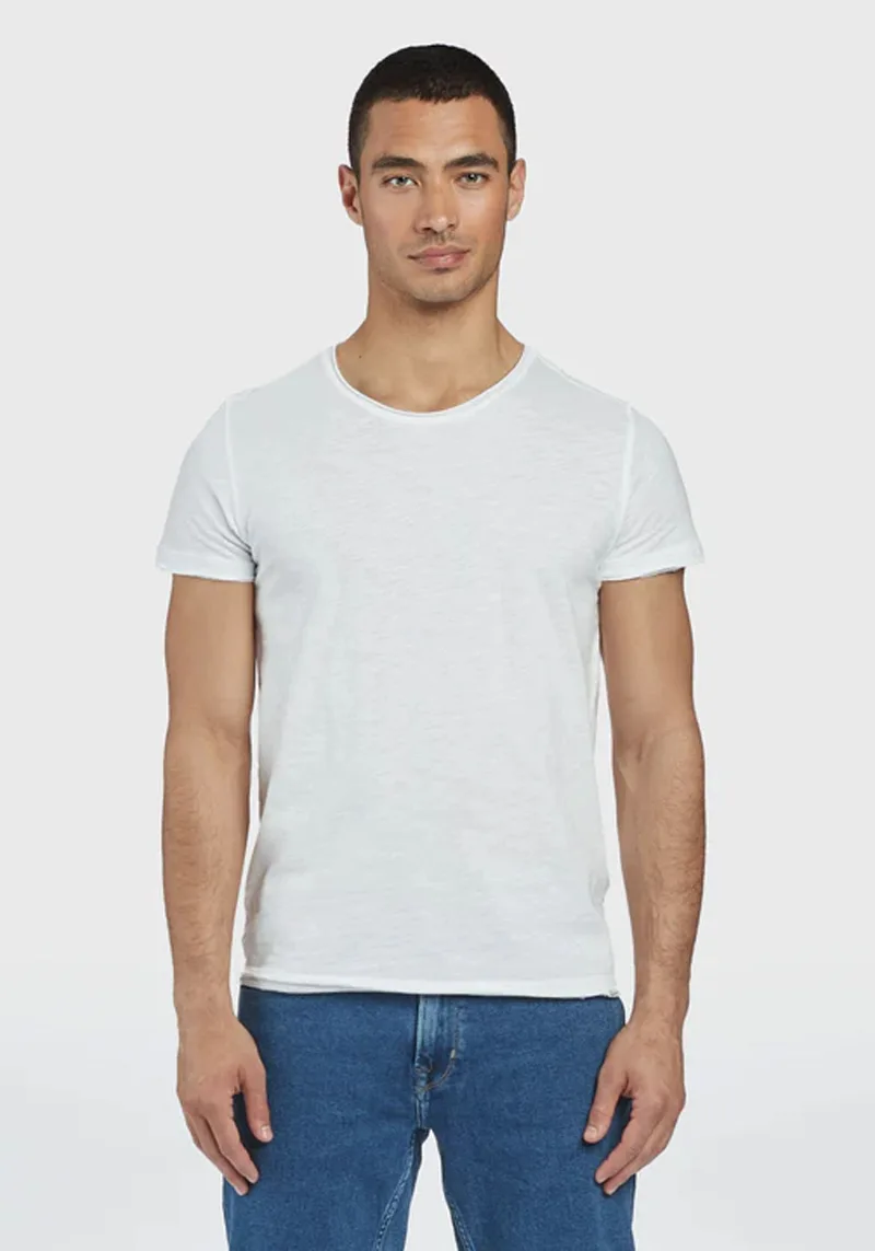 GABBA Μπλούζα της σειράς Konrad Straight Slub - 2200220002 003 White