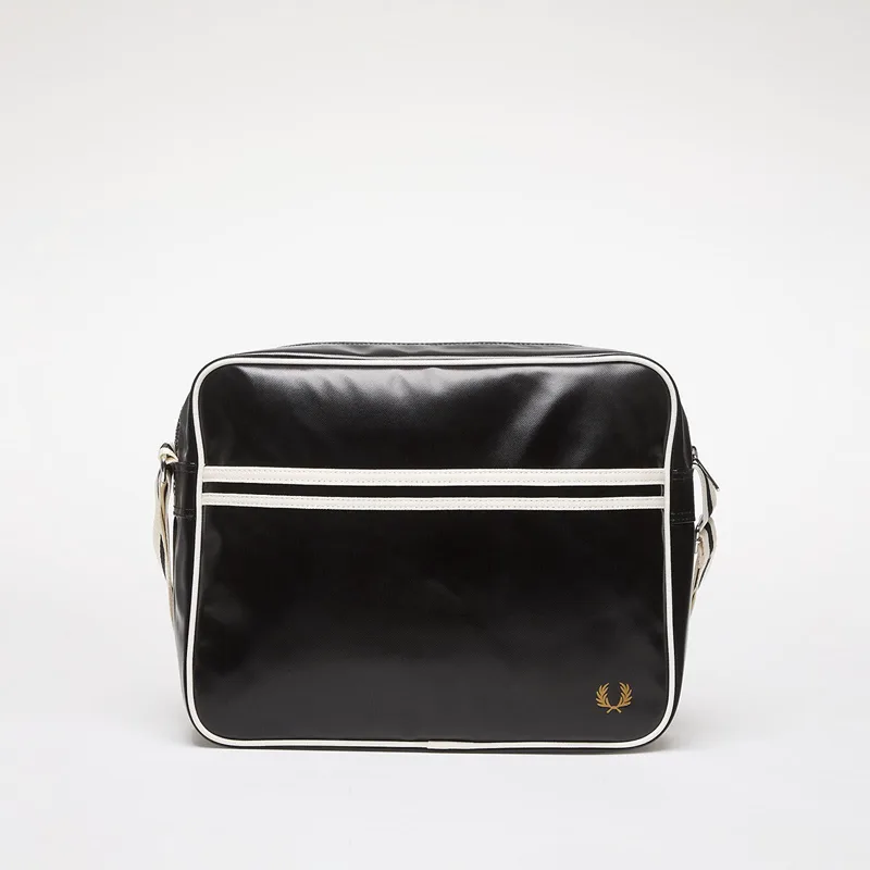 FRED PERRY Classic Shoulder Bag Black/ Ecru Universal