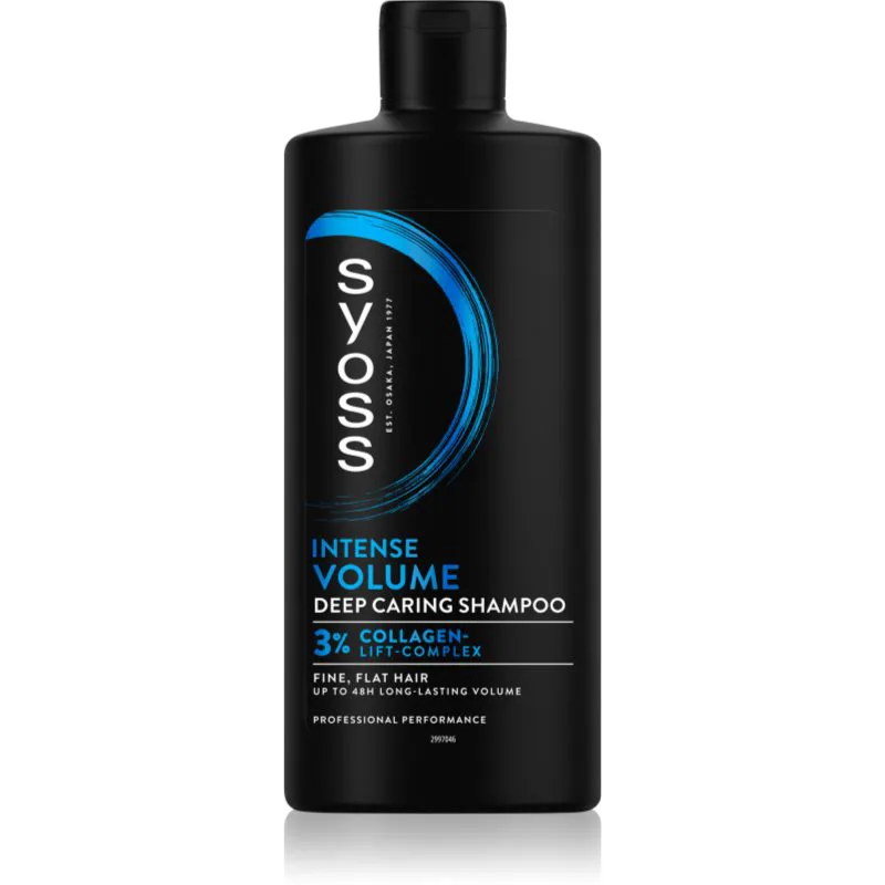 Syoss Intense Volume σαμπουάν για απαλά και ισχνά μαλλιά 440 ml