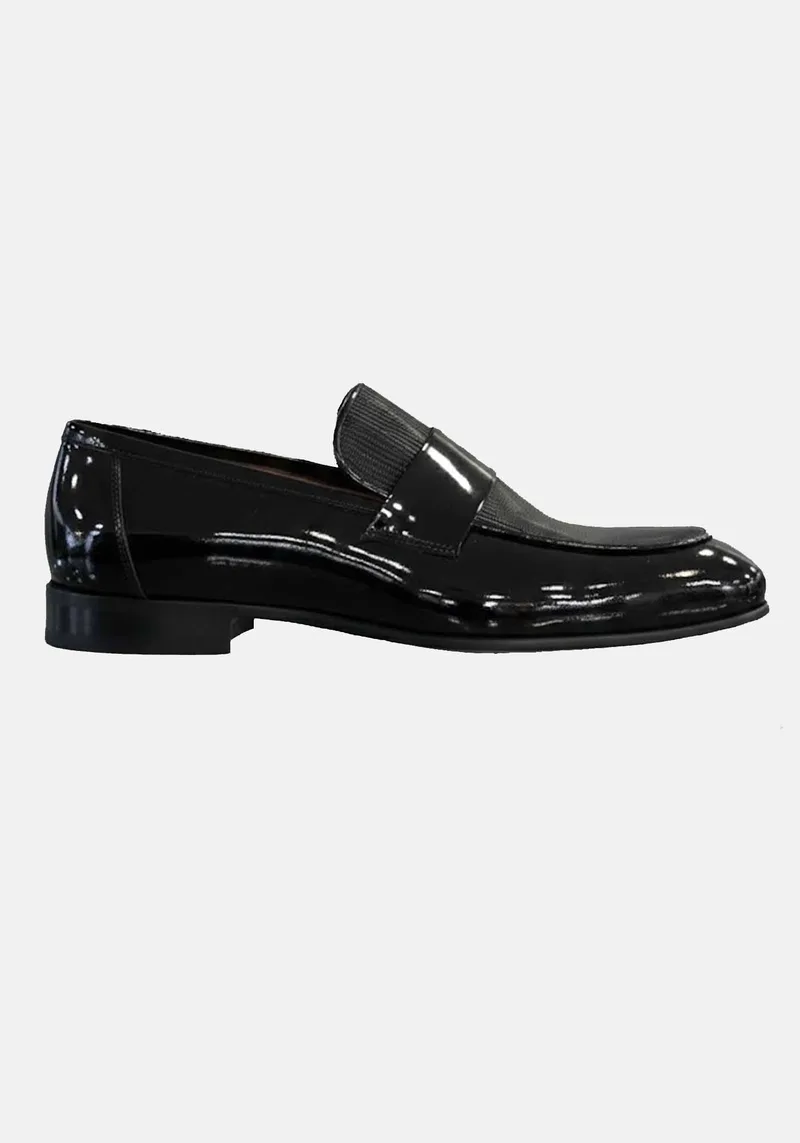 Perlamoda Δερμάτινα Παπούτσια Philippe Lang - 7729 Black